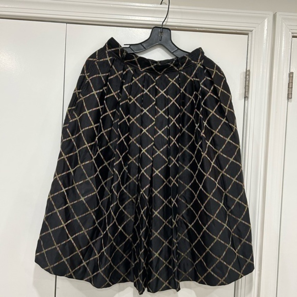 Vintage Italian Skater Skirt Size 42 plaid